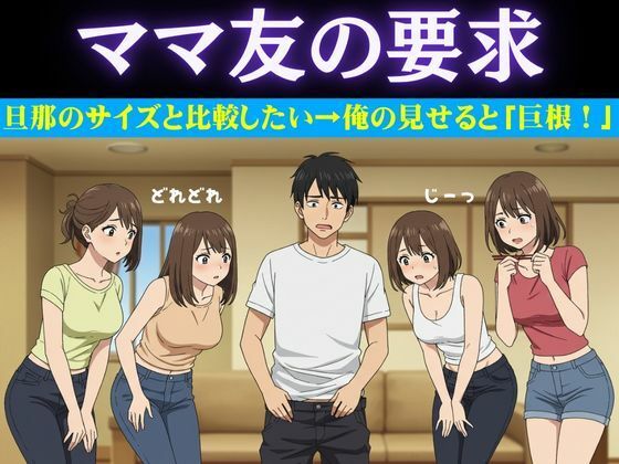 豊満なママ友5人に囲まれて自宅でタコパ！旦那のチンチンのサイズの話になり・・・仕方なく俺の巨根を見せてやった 今夜のオカズに！！