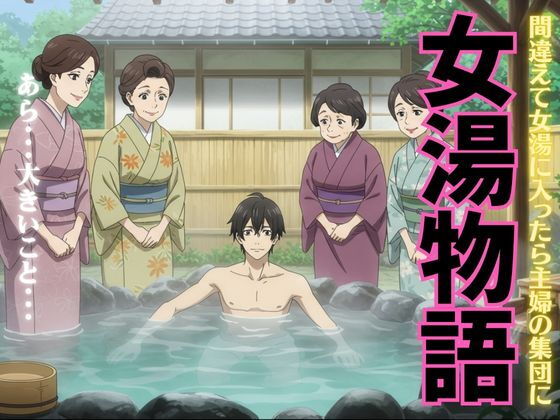 間違えて女湯に入ったしまい主婦の集団に囲まれる｜隣の家のママ友が怪我をして自宅で手当てをしていたら、 こんなの射精不可避ｗ