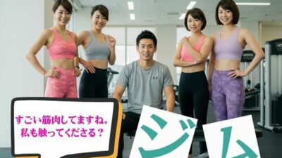 主婦とジムトレーナーの関係!主婦集団に囲まれて襲われてしまう物語 もうたまらんw