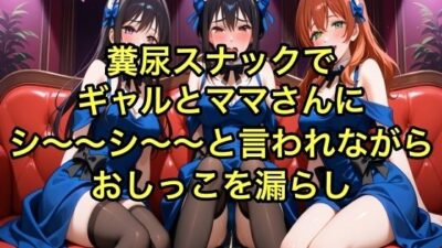 【完全お漏らし体験型】糞尿スナックでギャルとママさんにシ〜〜シ〜〜と言われながらおしっこを漏らし踏ん張ってウンチを漏らすように強要されるボイス【我慢/お姉さん/スカトロ】 おすすめ作品！！