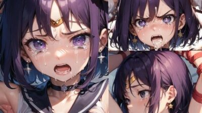 敗北・号泣 セーラーサターン（妊娠前＆妊娠後ボテ腹） おすすめ作品！！