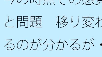 今の時点での感覚と問題  移り変わるのが分かるが・・・・のいつも超微妙なところ おすすめ作品！！