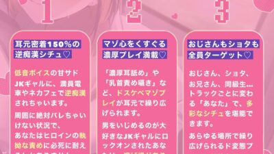 【囁き特化】逆痴●ゲーム☆〜低音JKギャルのねっとり囁きマゾ調教〜【KU100】 究極のプレイｗｗｗ
