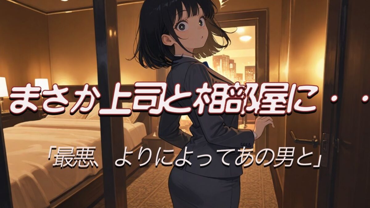 軽蔑している上司と相部屋に  朝まで続く性交に何度もイッちゃう私 思わず昇！！