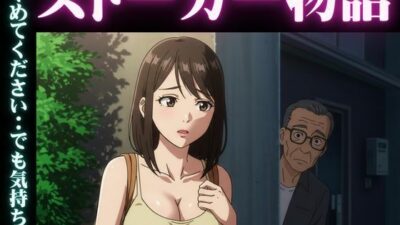 ストーカー物語｜若いGカップの奥さんを夜に襲う物語 もうたまらんｗ