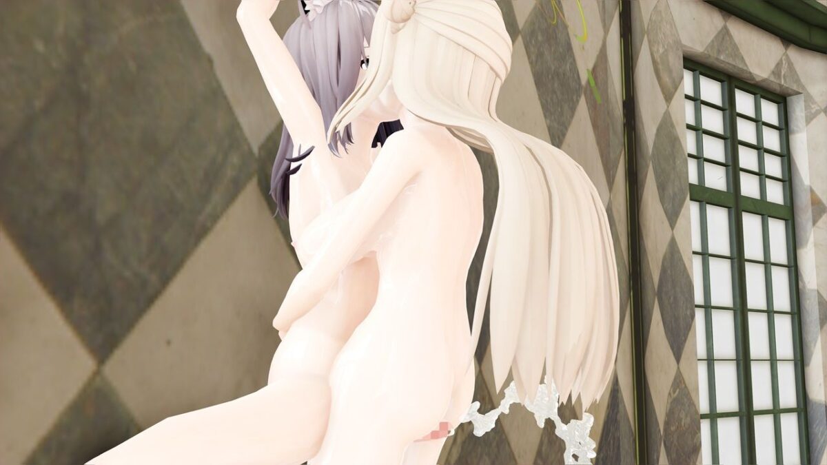 ヌける！ふたなりレズSEXムービー集ブルアカ編vol.03ヌルテカノノミ×シロコ 絶頂の渦に引き込まれる！