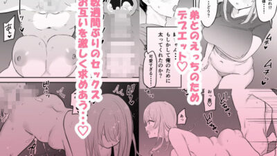 むちむち爆乳お姉ちゃんはぽっちゃり專の弟と中出しセックスしまくってる 悶絶♥ノリノリで乱！！