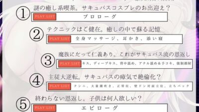 【CV.階乗セレナ様xバイノーラルx耳かき】夢見る都会のオアシス？―逆転淫魔の甘美なご奉仕― 悶絶♥ノリノリで乱！！
