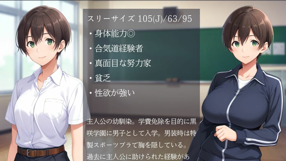 メスバレNTR男子寮 〜男子校に入学した男装女子〜 エロすぎるやろ…