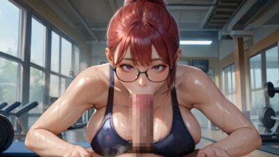 エチエチ!マインスイーパー爆乳ジム編その30 こんなの射精不可避w