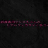 性欲処理専用マンコちゃんのリアルフェラチオと手コキ音 こんなの射精不可避ｗ