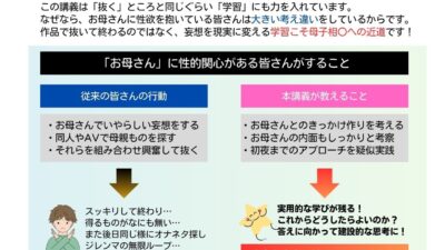 夏休みの秘密講義 あなたとお母さんが恋人になる方法〜身近なお母さんを堕として熱い夏は濃厚生交尾♪〜 究極のプレイｗｗｗ