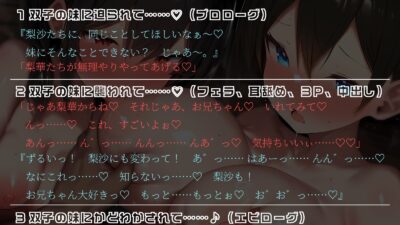 【KU100】身体だけ成長した妹たちに迫られて……大好き3P（はーと） 鬼滅ｗｗｗ