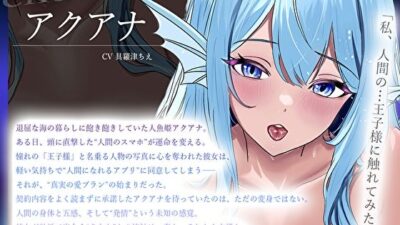 【オホ声】人間になった人魚姫の未〇熟敏感お〇んこ逆レ。貪るようなムラ蒸れ濃密Hで一日中チン媚び搾精される毎日 おすすめ作品！！
