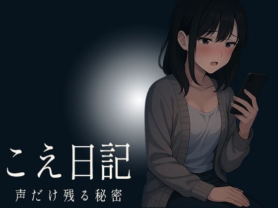 【こえ日記】ひとりきりの部屋で始まった何気ない録音が時間とともに乱れ抑え込んでいた声と理性が少しずつ剥がれていく秘密の音声 エロすぎるやろ…
