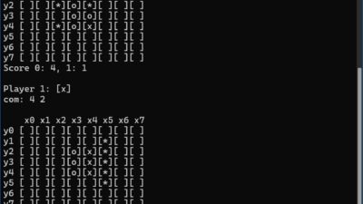 PythonでCUIとGUI両対応のリバーシをつくろう おすすめ作品！！