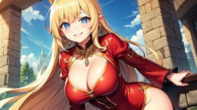 発情お姫様の肉奴●家来 こんなの射精不可避ｗ