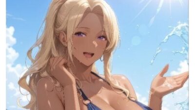 海辺の人妻  マミ編 こんなの射精不可避ｗ