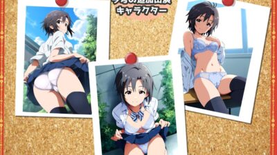 露出＆裸見せつけフェチ特化 2020年代アニメ作画特集 下着を見せつけるアイドルたち -その1-  500枚を撮影- もうたまらんｗ