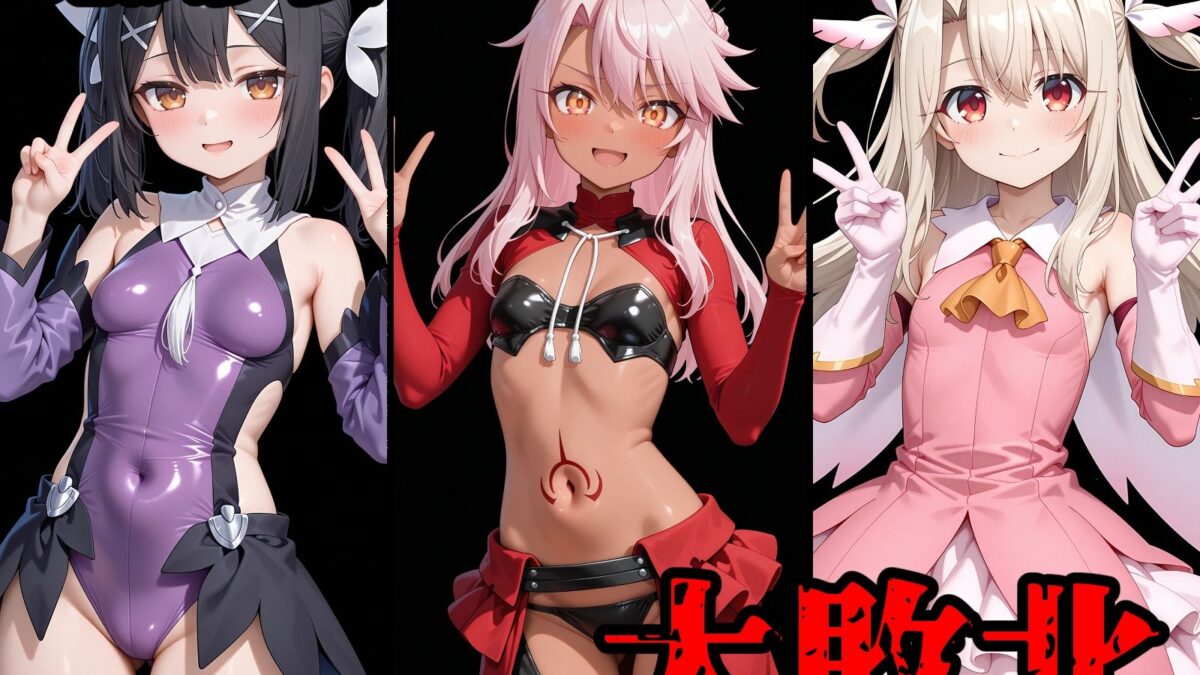 完全敗北ヒロインズ イ○ヤ ク○エ 美○ 屈服するまでが魔法少女だ 絶頂の渦に引き込まれる！