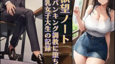 欲望ノート:スパンキング調教に堕ちた巨乳女子大生の記録［スマホ向け］ イキまくるｗｗｗ