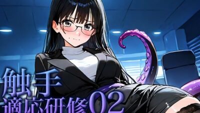 触手適応研修02 -秘書、社長室での触手奉仕講習- こんなの射精不可避ｗ