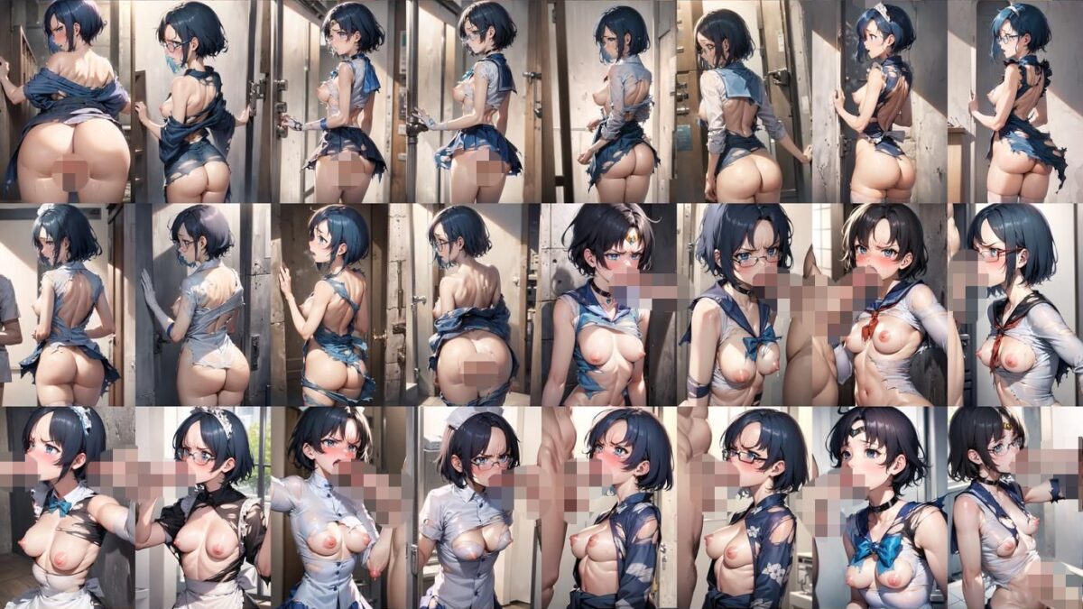 色んなコスで犯〇れる水野亜美（美少女戦士セーラームーン） 絶頂の渦に引き込まれる！