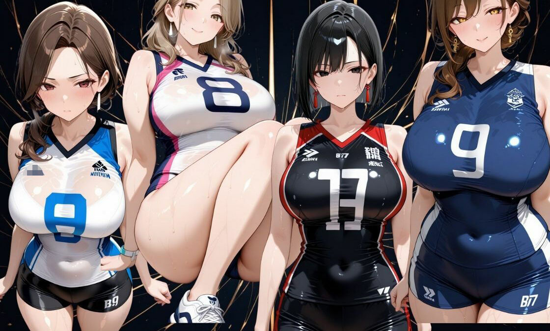 ケツ穴ミセス ママさんバレー編 こんなの射精不可避ｗ