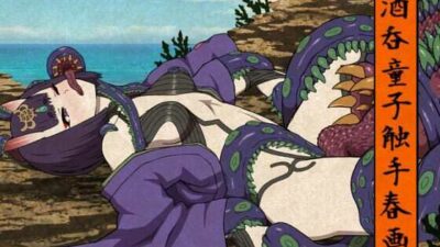 酒呑童子触手春画 鬼滅ｗｗｗ