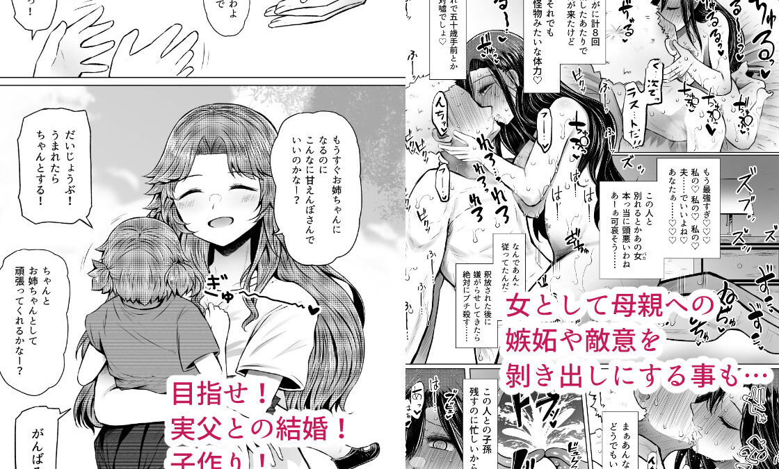 遺伝性疾患のリスクが無いなら実父と子作りしてもいいよね1〜5巻まとめ 思わず昇！！