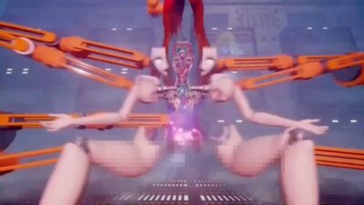 エッチな事をされて破壊されるマシンガールズアゼット編 思わず昇！！