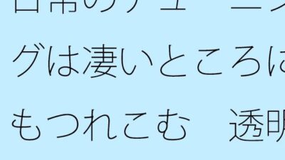 日常のチューニングは凄いところにもつれこむ  透明な空気のようにパッとと思うが エロエロSEX！！